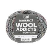 Lang Yarns Footprints 0021 Bordeaux/Grijs/Lavendel