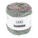 Lang Yarns Illusion 0003 Fuchsia/Green/Blue