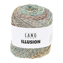Lang Yarns Illusion 0005 Brown/Light Blue/Light Yellow