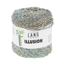 Lang Yarns Illusion 0009 Blue/Brown/Grey/Sea Foam