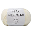 Lang Yarns Merino 120 0002 Gebroken Wit