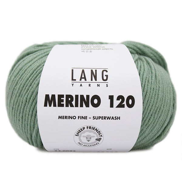 Lang Yarns Merino 120 0092 Licht Zout