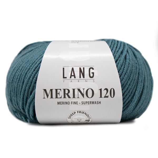 Lang Yarns Merino 120 0274 Atlantisch