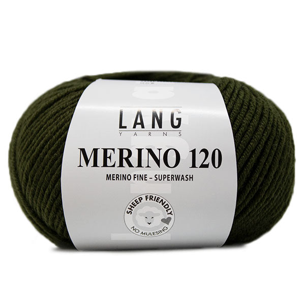 Lang Yarns Merino 120 0498 Loodgroen