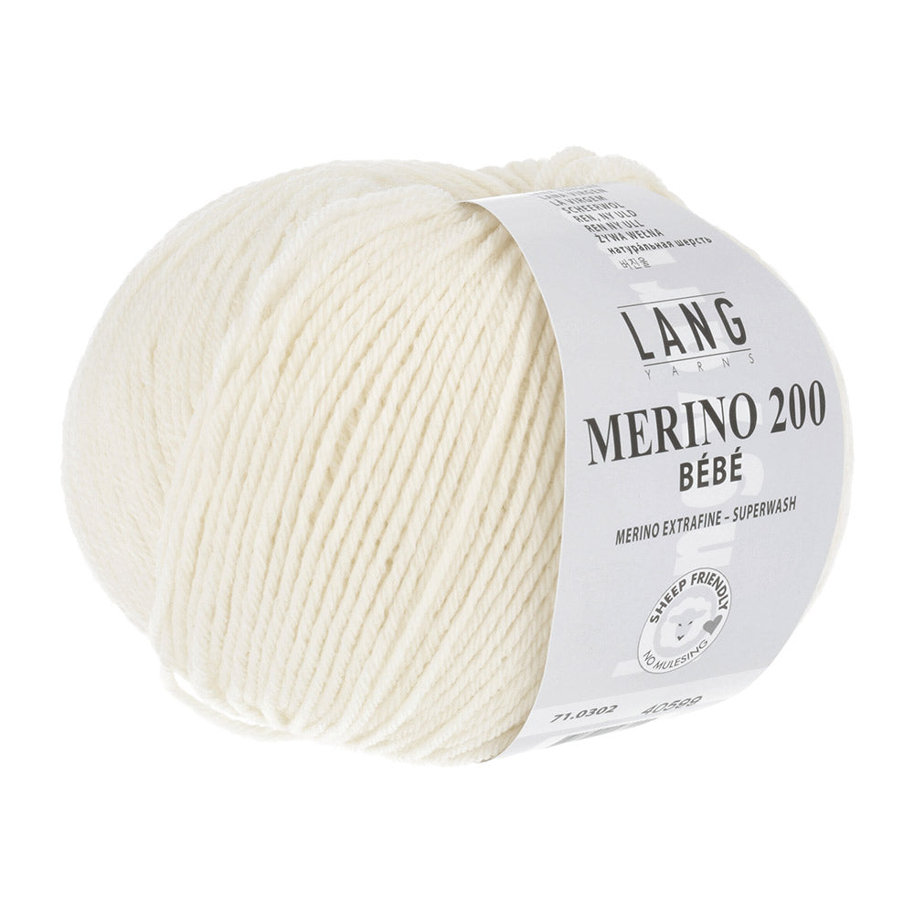 Langyarnsmerino bebe print — gemaakt met Lang Yarns Merino