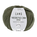 Lang Yarns Merino 200 Bebe 0398 Olive