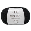 Lang Yarns Merino+ 0004 Black