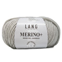 Lang Yarns Merino+ 0223 Light Grey Melange