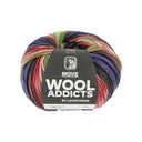 Lang Yarns Move 0012 Purple/Red/Green
