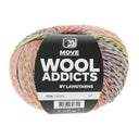 Lang Yarns Move 0020 Dark Green/Light Blue/Orange/Pink