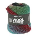 Lang Yarns Move 6-Fach 0010 Dark Green/Red/Blue/Pink