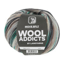 Lang Yarns Move 8-Strand 0001 Black/Grey/Green