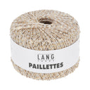 Lang Yarns Paillettes 0002 White/Gold