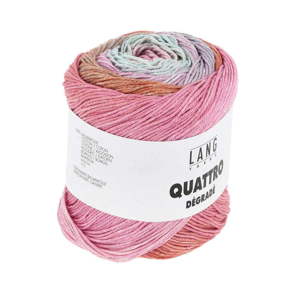 Langyarnsquattrodegrade print — gemaakt met Lang Yarns Quattro Dégradé