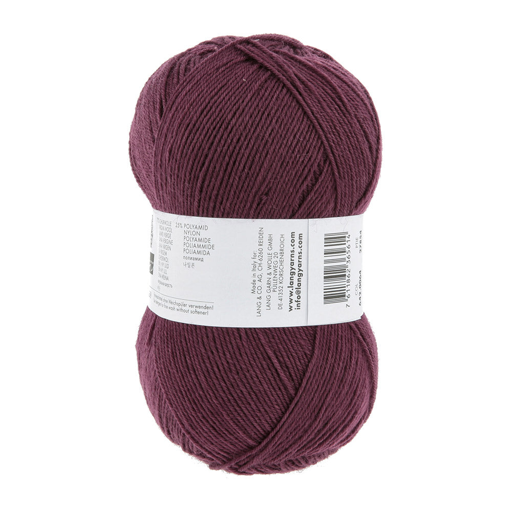 Langyarnssupersoxx ply print — gemaakt met Lang Yarns Super Soxx 4-Fach