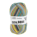 Lang Yarns Super Soxx Color 4-Fach 0522 Geel/Turquoise/Bruin 1145 Got To Be Real