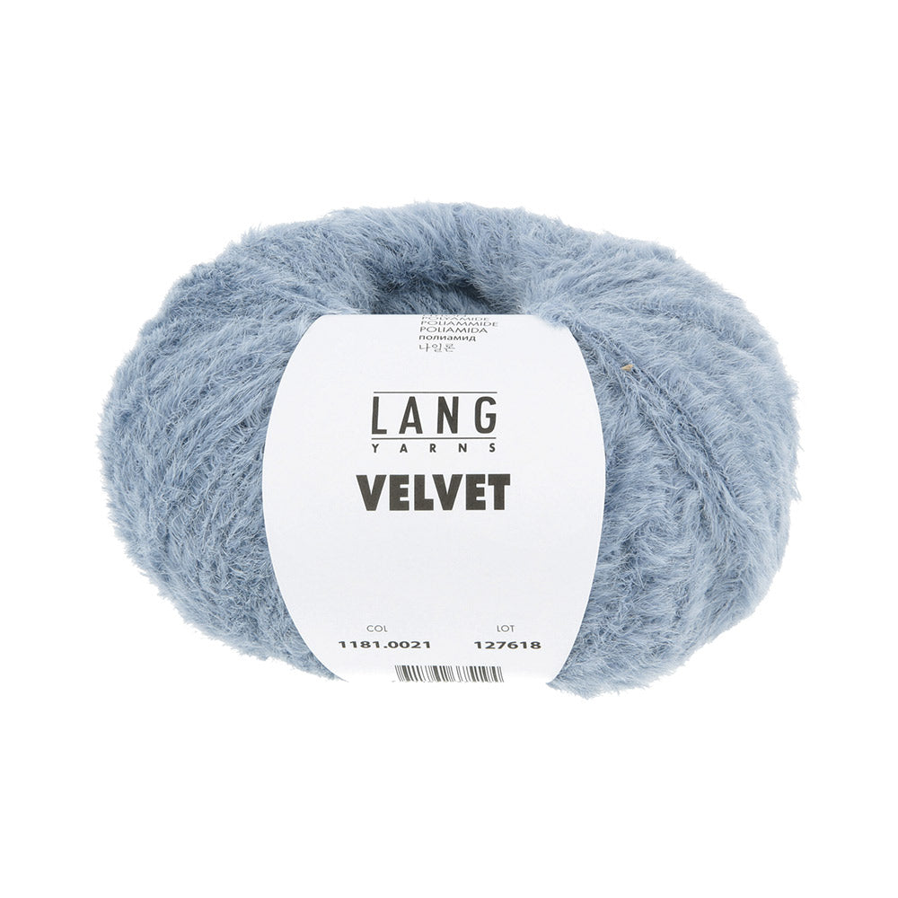 Lang Yarns Velvet 0021 Lichtblauw