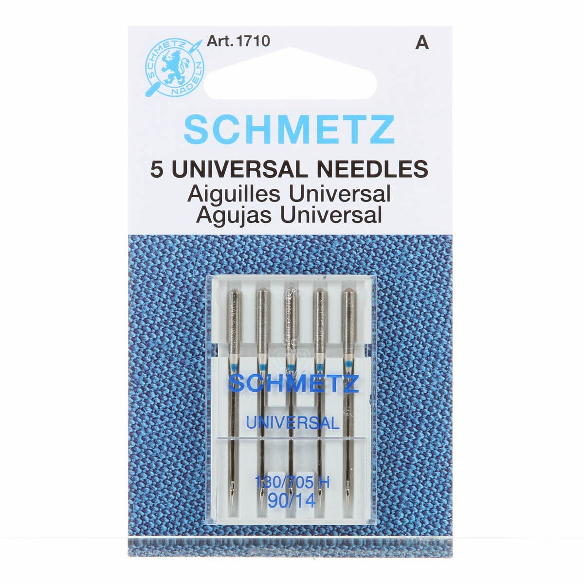 Schmetz universele naaimachinenaalden 90 - verpakking met 5 naalden