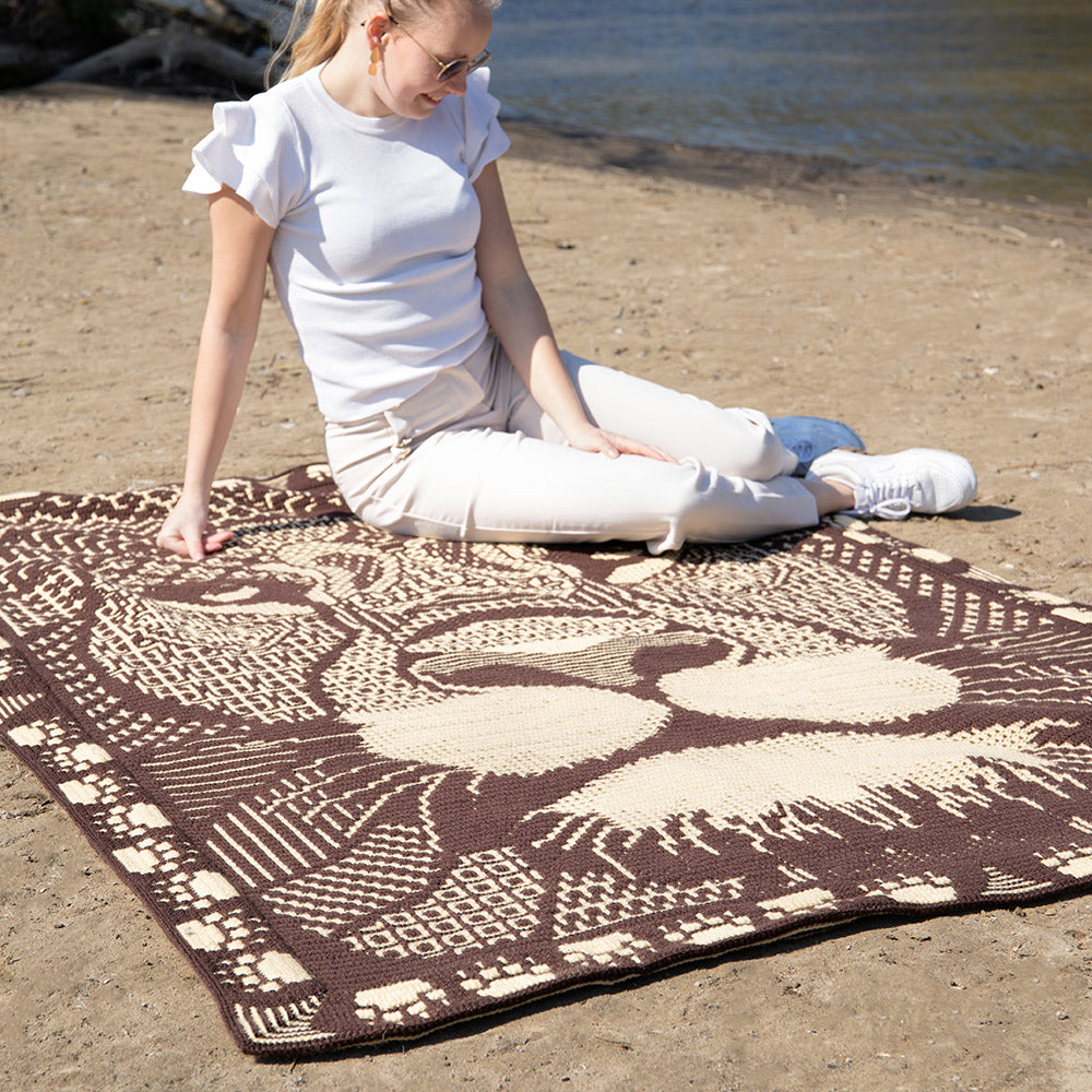 Zen Tangle Lion - AdO Crochet Haakpatroon (digital)
