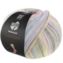 Lana Grossa Meilenweit 100 Cashmere Inverno 126 Light Blue/Lilac/Ecru/Light Grey/Vanilla/Gray/Taupe