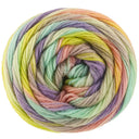 Lana Grossa Meilenweit 100 Fontana 5455 Mint Turquoise/Lilac/Pink/Grey/Lime/Light Olive/Soft Green