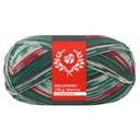 Lana Grossa Meilenweit 100 Merino Christmas 6800 Red/Dark Green/Light Green/White/Dark Red