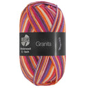 Lana Grossa Meilenweit 6-Ply 150 Granita 9734 Dark Brown/Lilac/Orange/Pearl Beige/Red/Fuchsia
