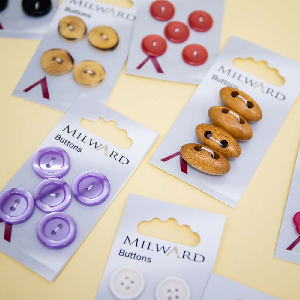 Knopen — gemaakt met Milward Glans Knoop Blauw/Paars 17mm (4 stuks) (3)
