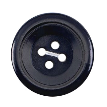 Milward Knoop Blauw/Zwart Met Sierrand 22mm (2 stuks) (2)