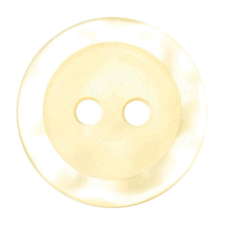Milward Knoop Lichtgeel Met Parelmoer Rand 13mm (6 stuks) (2)