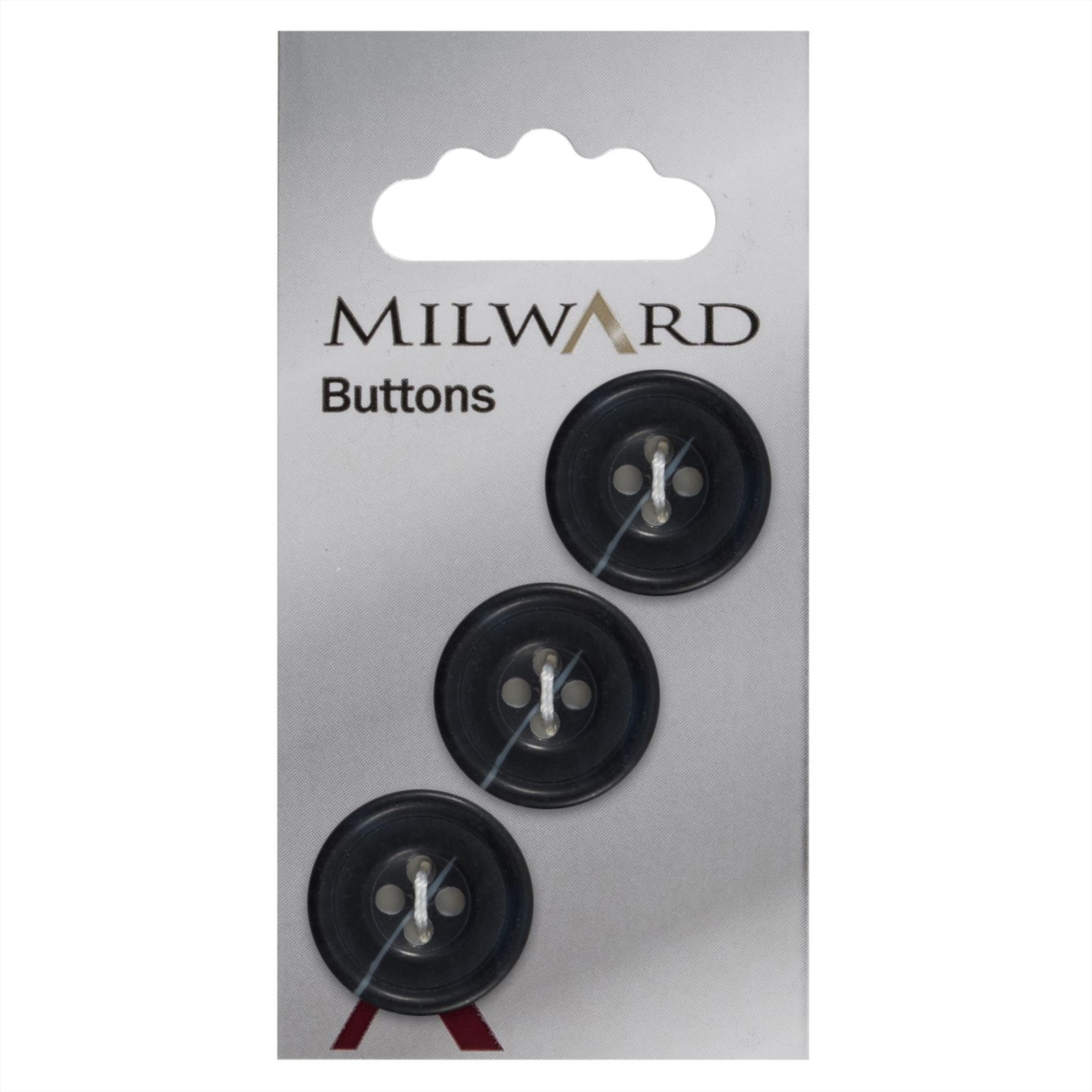 Milward Knoop Mat Donkerblauw 19mm (3 stuks)