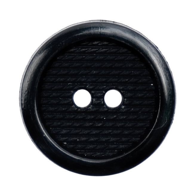 Milward Knoop Mat met Rand Glans Zwart 20mm (3 stuks) (2)