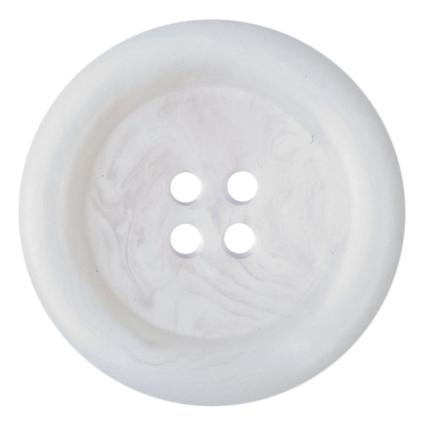 Milward Knoop met Opstaande Rand Wit 34mm (1 stuk) (2)