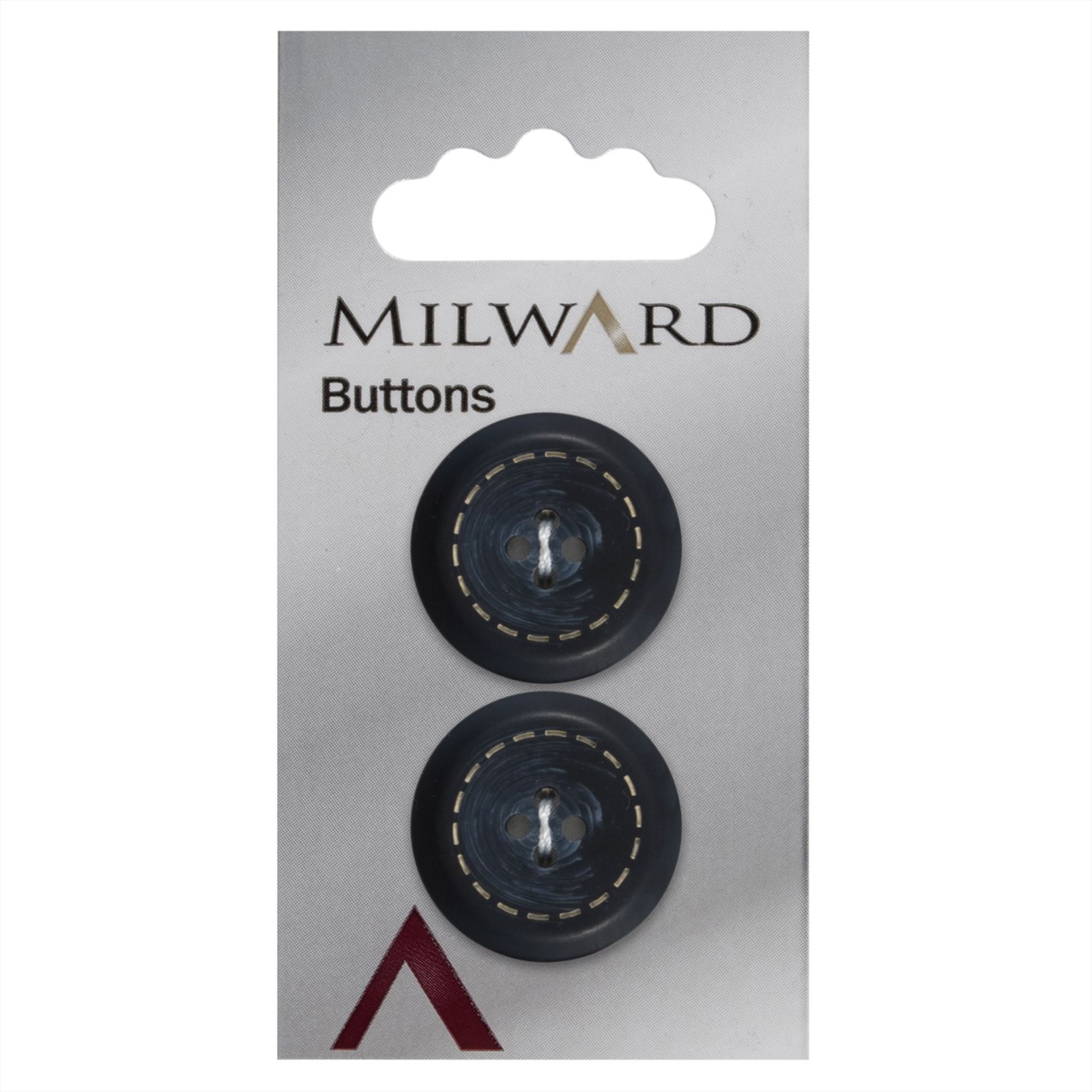 Milward Knoop met Werkje Blauw 22mm (2 stuks)
