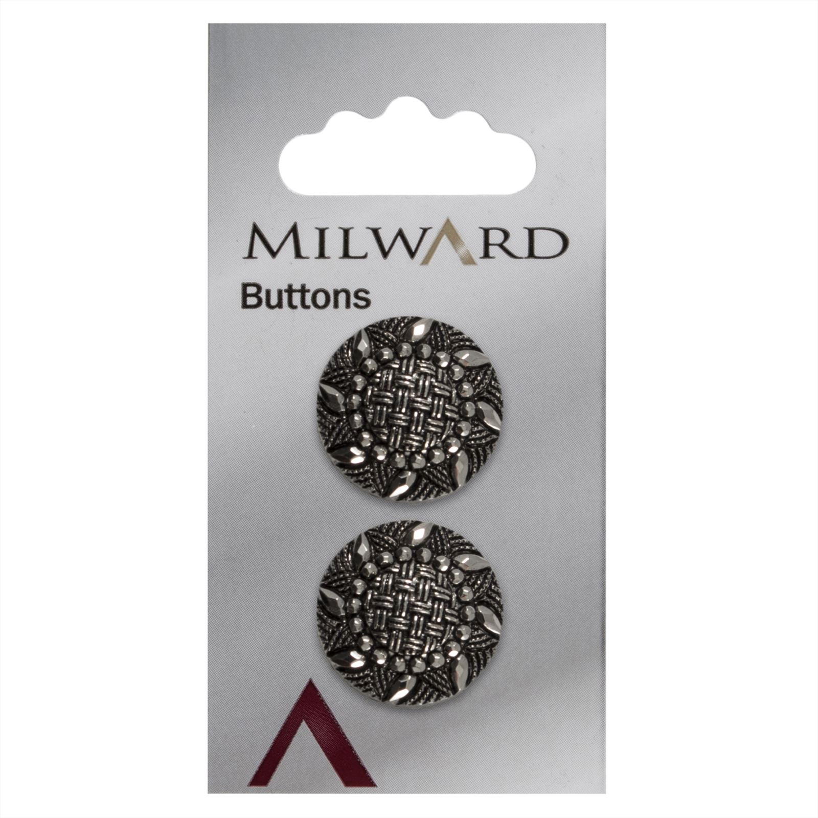 Milward Knoop Metaal Zon 20mm (2 stuks)
