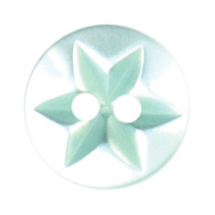 Milward Knoop Ster Lichtgroen 12mm (7 stuks) (2)