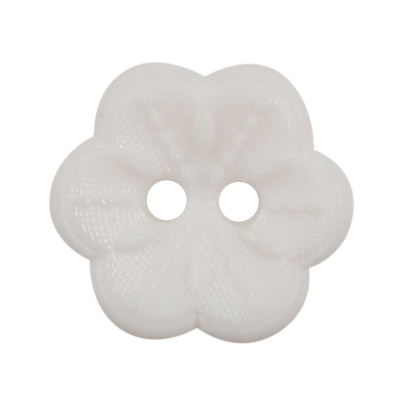 Milward Knoop Witte Bloem 15mm (4 stuks) (2)