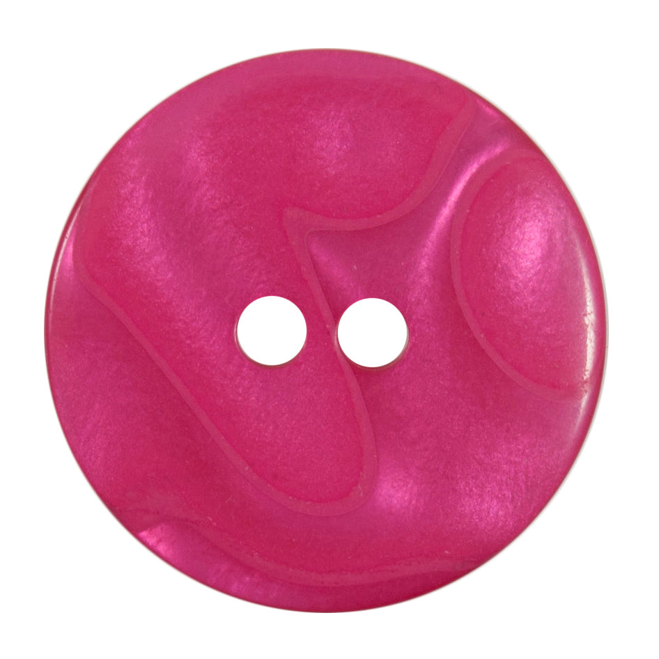 Milward Parelmoer Knoop Glans Roze 22mm (2 stuks) (2)