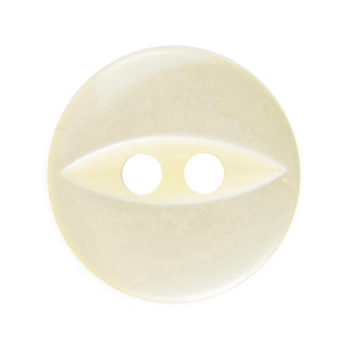 Milward Parelmoer Knoop Lichtgeel 13mm (8 stuks) (2)