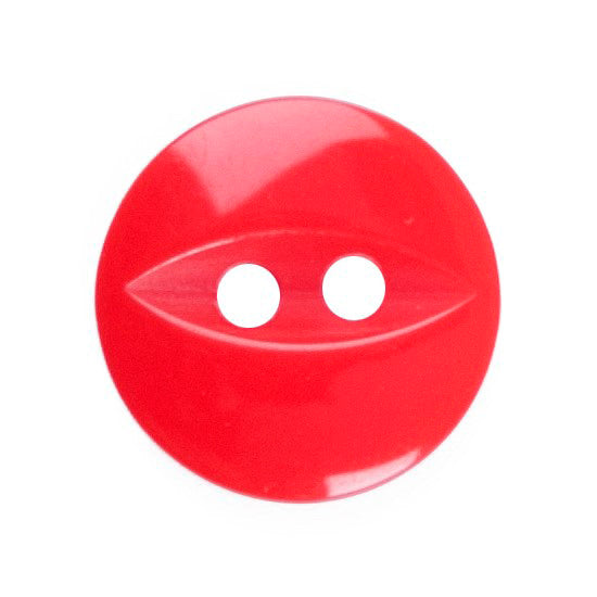 Milward Parelmoer Knoop Rood 13mm (8 stuks) (2)
