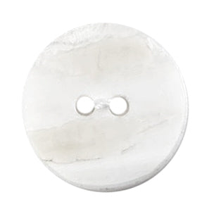 Milward Parelmoer Knoop Wit 20mm (2 stuks) (2)