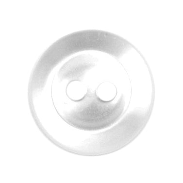 Milward Parelmoer Knoop Wit met Rand 13mm (5 stuks) (2)