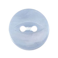 Milward Parelmoer Knoop Witblauw 11mm (8 stuks) (2)