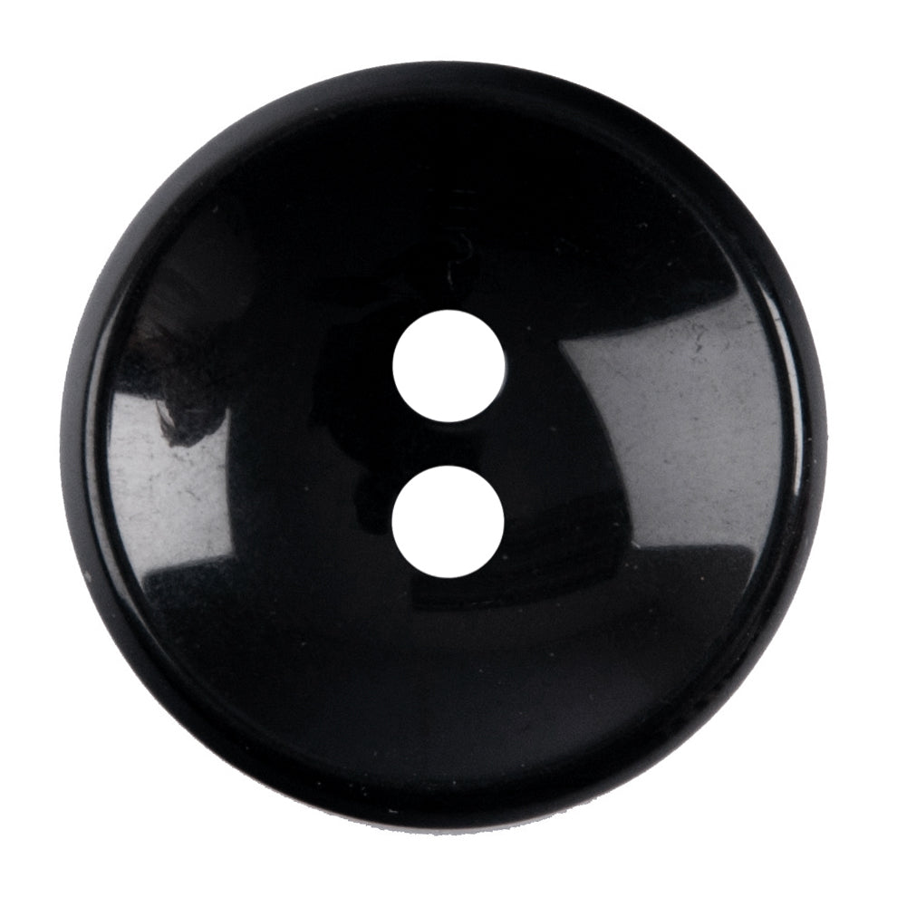 Milward Ronde Knoop Zwart 25mm (2 stuks) (2)