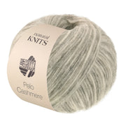 Lana Grossa Pelo Cashmere 004 Off-white/Light Grey