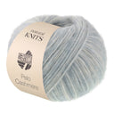 Lana Grossa Pelo Cashmere 011 Light Blue/Off-white