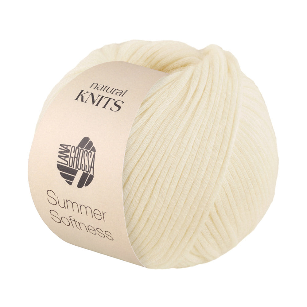 Lana Grossa Summer Softness 002 Crème