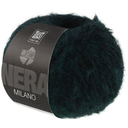 Lana Grossa Milano 008 Zwartgroen - bol garen in de kleur van voren