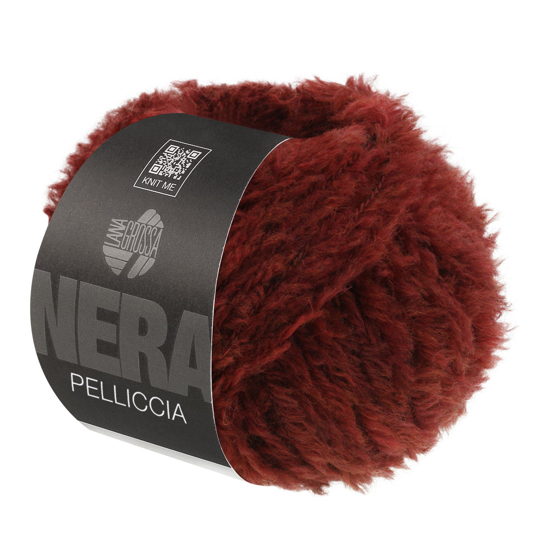 Lana Grossa Pelliccia 005 Roodbruin - productafbeelding
