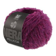 Lana Grossa Pelliccia 013 Roodviolet - productafbeelding
